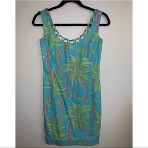 Lilly Pulitzer Palm Tress Funky Shift Dress